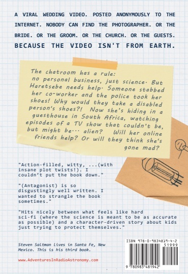 Adventures in Radio Astronomy back cover